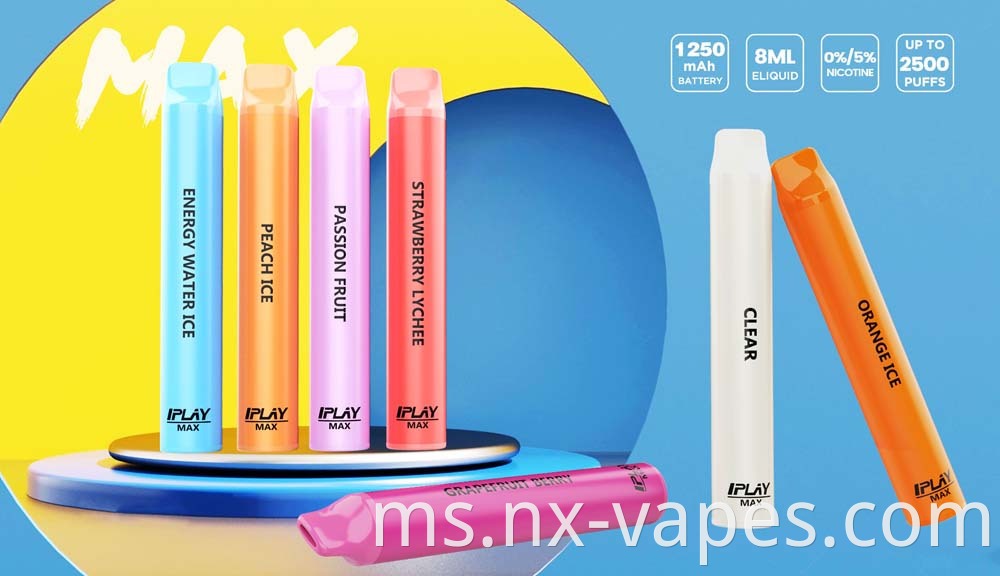 IPLAY MAX 2500 Puffs (6)